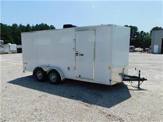 Continental Cargo Sunshine 7x16 Vnose Loaded wit