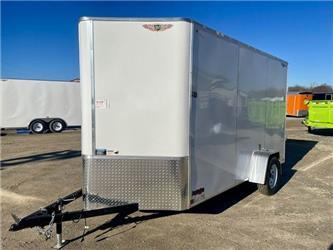 H&H Trailers® H7212 6' x 12' Single Axle V Nose Cargo