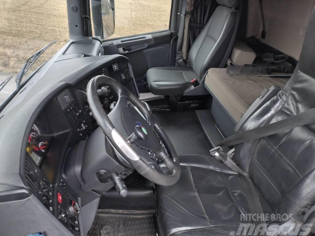 Scania R500 6x2 sivuauk.kori,pl-nostin Sanduk kamioni