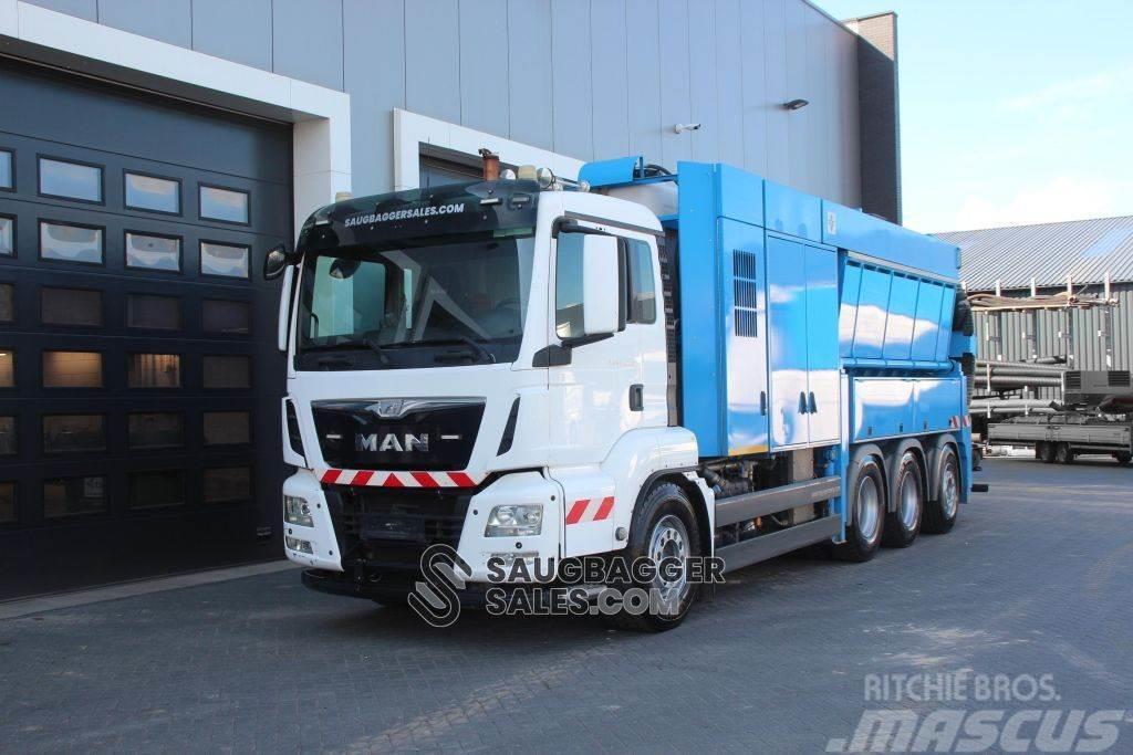 MAN TGS 35.480 RSP 2016 Saugbagger Kombi vozila/ vakum kamioni