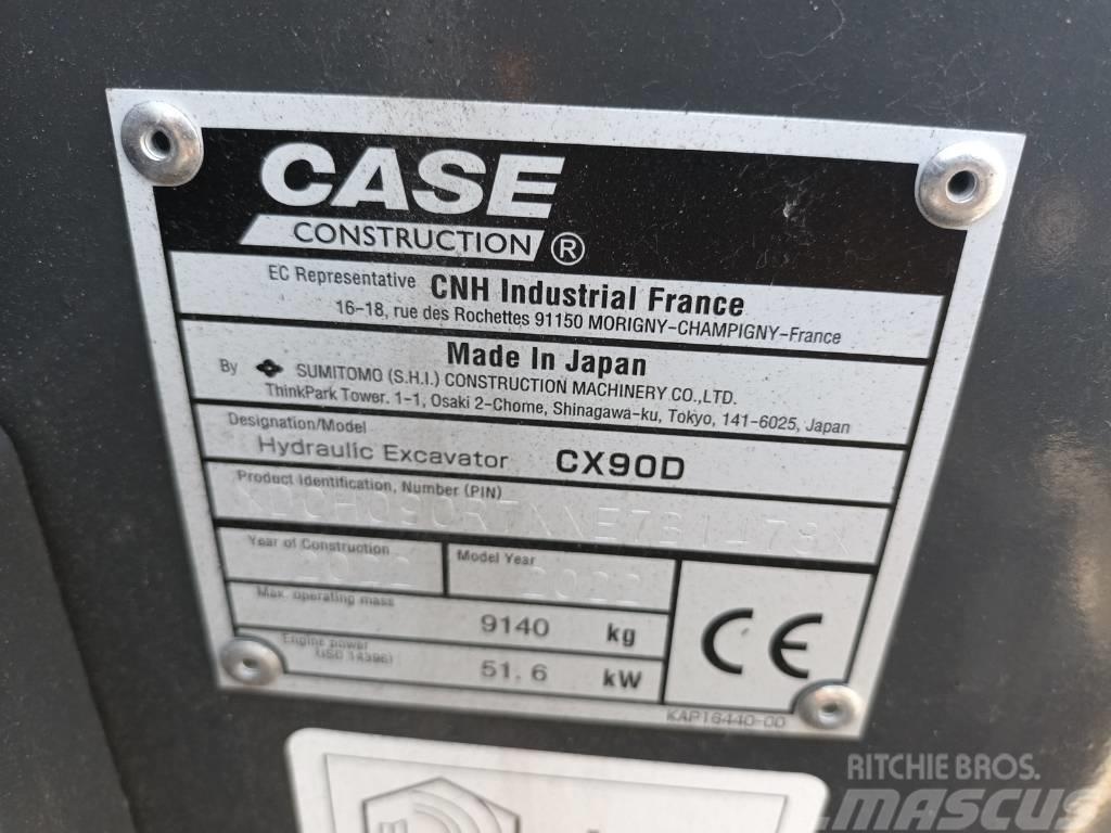 CASE CX 90 D Midi bageri 7t – 12t