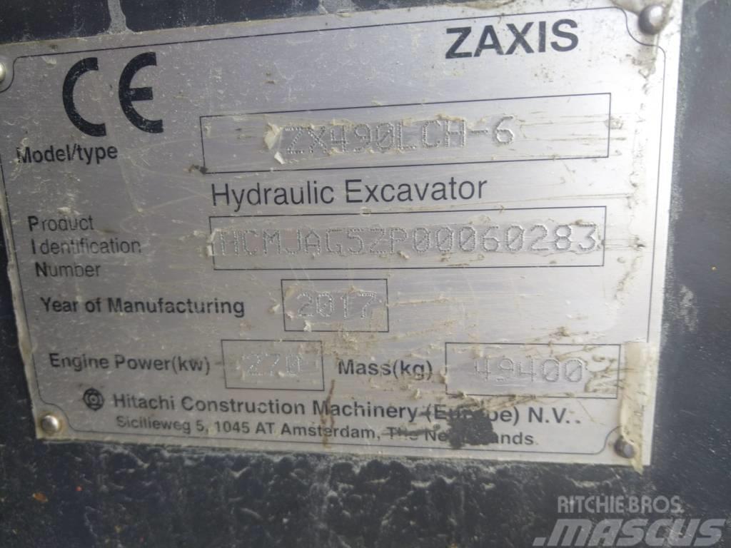 Hitachi ZX 490 LC H-6 Bageri guseničari