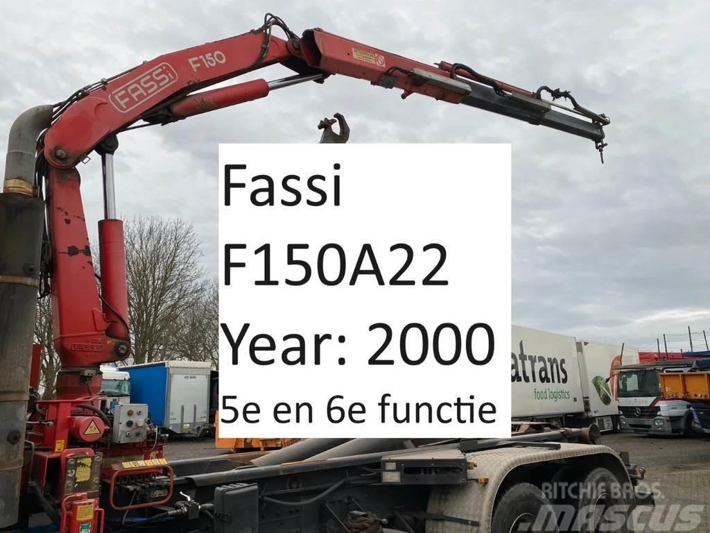 Fassi F150A22 5e + 6e functie F150A22 Kranovi za utovar
