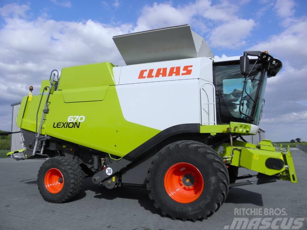 CLAAS Lexion 670 2015 Rok, Stan Idealny Combine harvesters