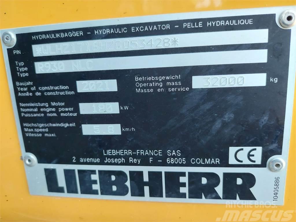 Liebherr R 930NLC Bageri guseničari