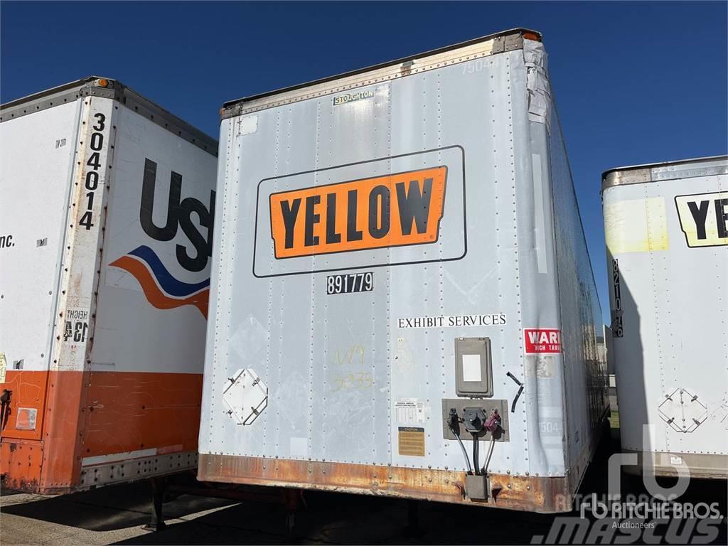 Stoughton 48 ft x 102 in T/A Box body semi-trailers