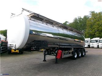  Clayton Chemical tank inox 37.5 m3 / 1 comp + pump
