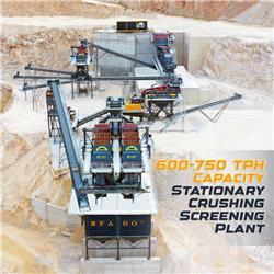 Fabo 750T/H STATIONARY CRUSHING PLANT
