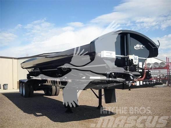 Jet 40' Air Ride Side Dump, Flex Tub, 2 Way Valve, Pus Tipper trailers