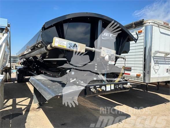 Jet LATE MODEL 40' AIR RIDE SIDE DUMP, ELECTRIC ROLL O Tipper trailers