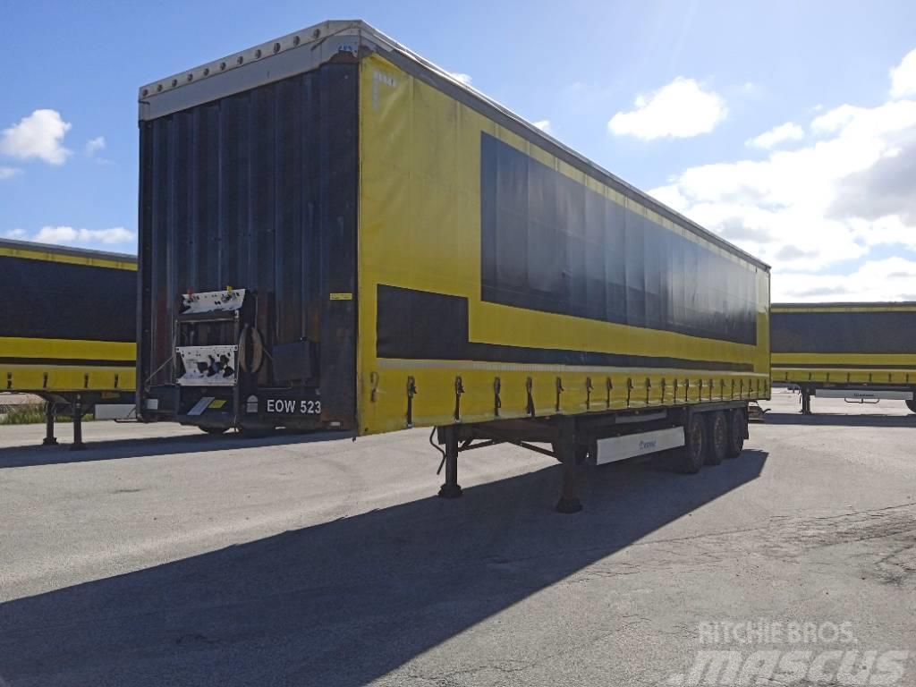 Krone GARDIN - AKSELAFSTAND 8100 MM Curtainsider semi-trailers