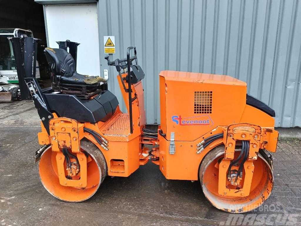 Hamm HD 12 duo wals roller Twin drum rollers