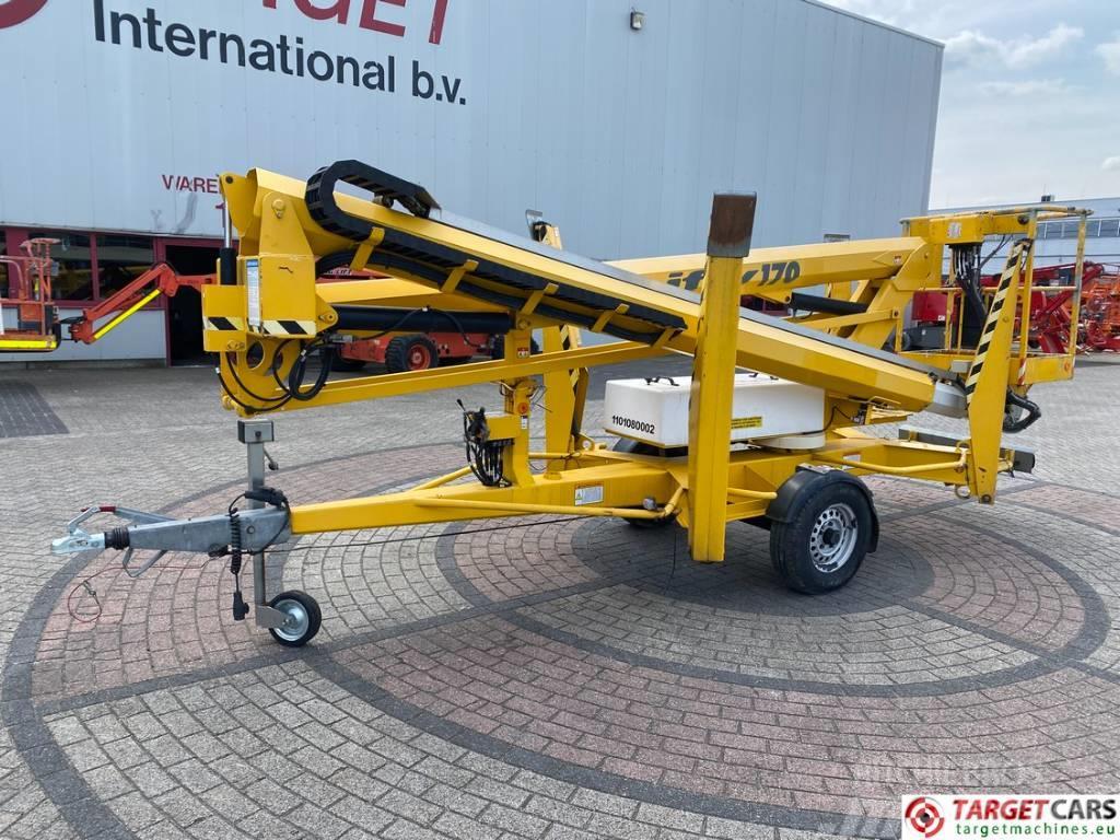 Niftylift 170HE Articulated Electric Towable BoomLift 1710cm Trailer mounted aerial platforms