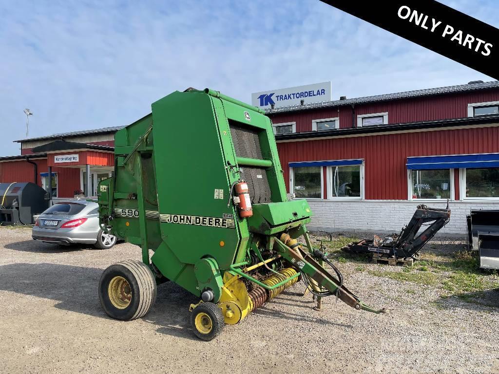 John Deere 590 Dismantled: only spare parts Round balers