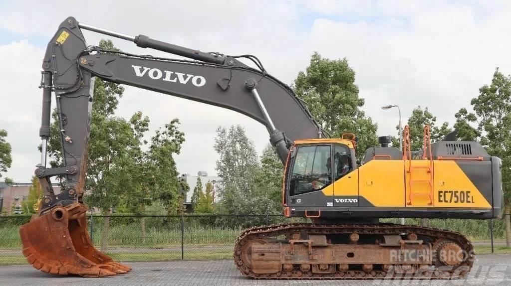 Volvo EC 750 EL | BUCKET | QUICK COUPLER | HAMMER LINE Crawler excavators