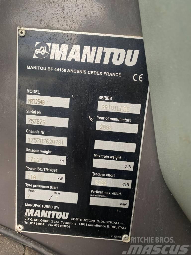 Manitou MRT 2540 Telescopic handlers
