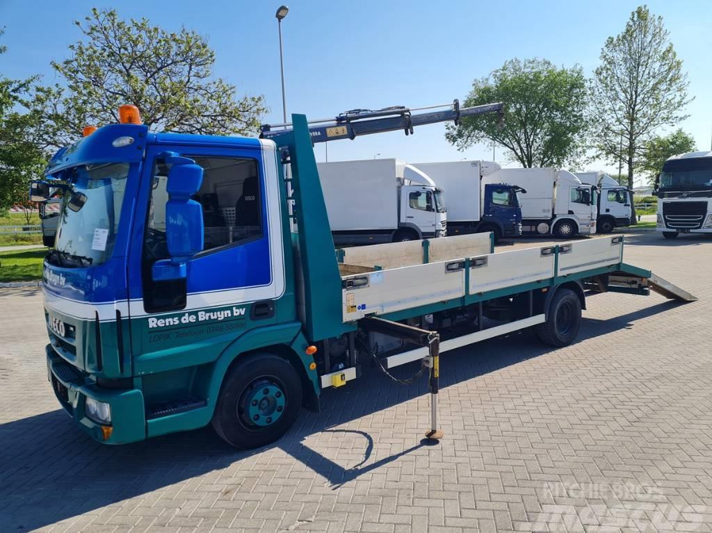 Iveco EUROCARGO 100E18 crane Nl brief Vehicle transporters