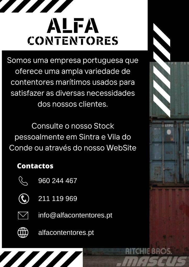  AlfaContentores Contentor Marítimo 20' Shipping containers