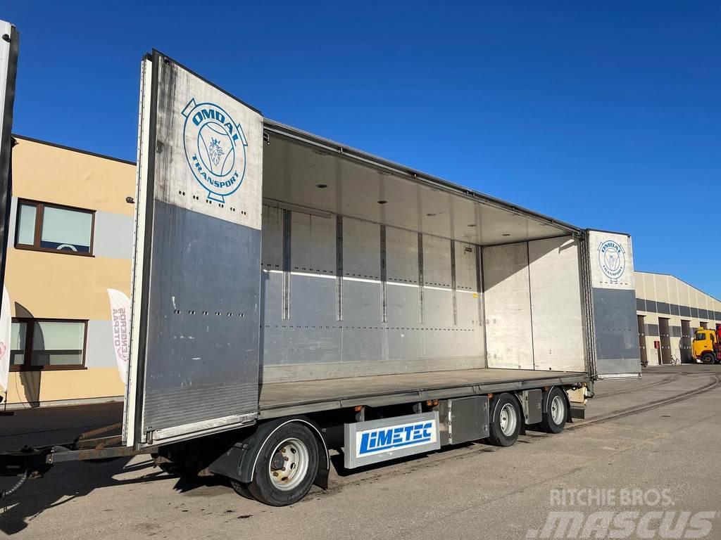 Limetec VPU 330 + SIDE OPENING Box body trailers