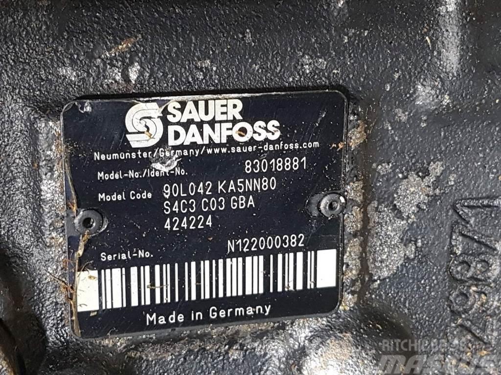 Sauer Danfoss 90L042KA5NN80S4C3-83018881-Drive pump/Fahrpumpe Hydraulics