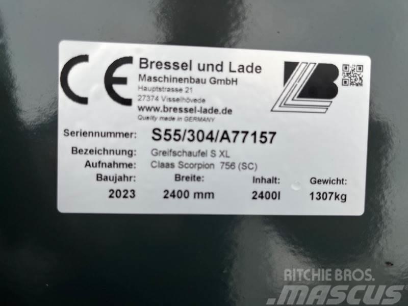 Bressel UND LADE S55 Greifschaufel S XL, 2.400 mm Other agricultural machines