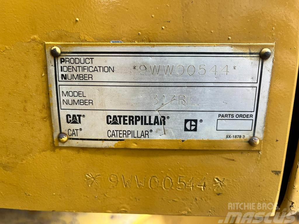 CAT 317BL - CE certified / Triple boom Crawler excavators
