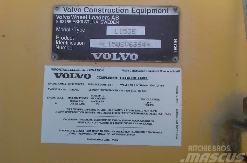 Volvo Wheel Loader L150E Wheel loaders