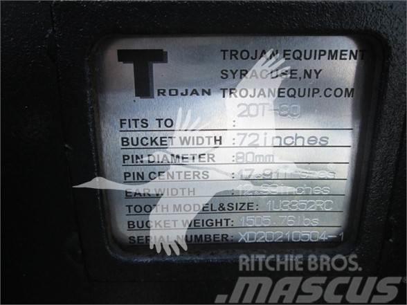 Trojan #796- 72 NEW TROJAN DITCHING BUCKET - KOMATSU PC2 Buckets
