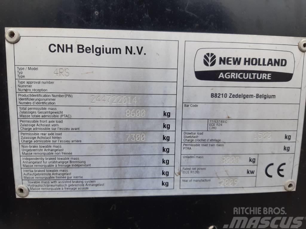 New Holland BB9060 RS, Fyrkantspress Square balers