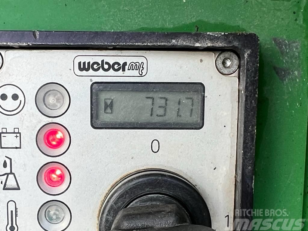 Weber CR8 - Excellent Condition / Low Hours Plate compactors