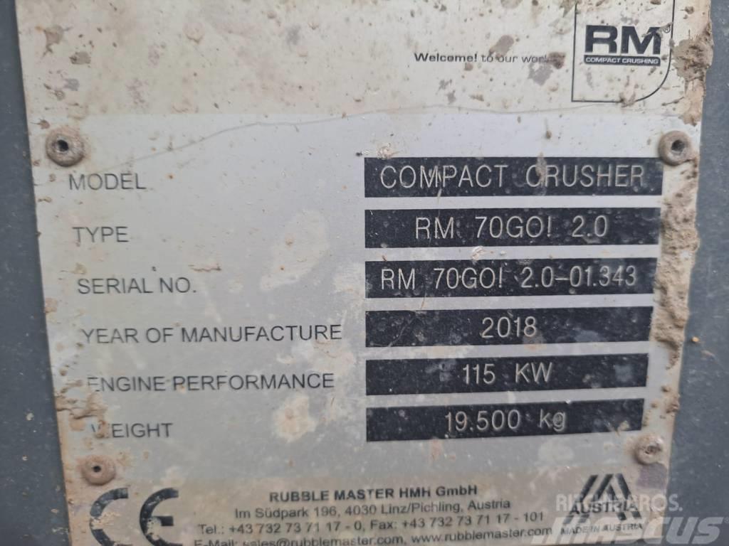 Rubble Master RM 70GO! Crushers