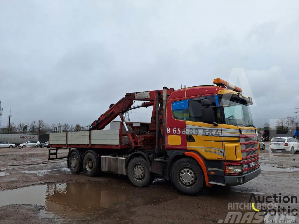 Scania R 124 GB Flatbed / Dropside trucks