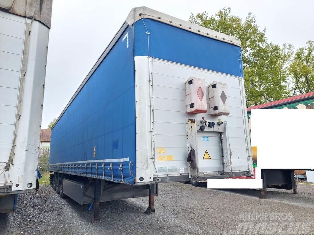 Schmitz Cargobull SCS24/L-13.62 BS EB Edscha Gardine Liftachse Curtainsider semi-trailers