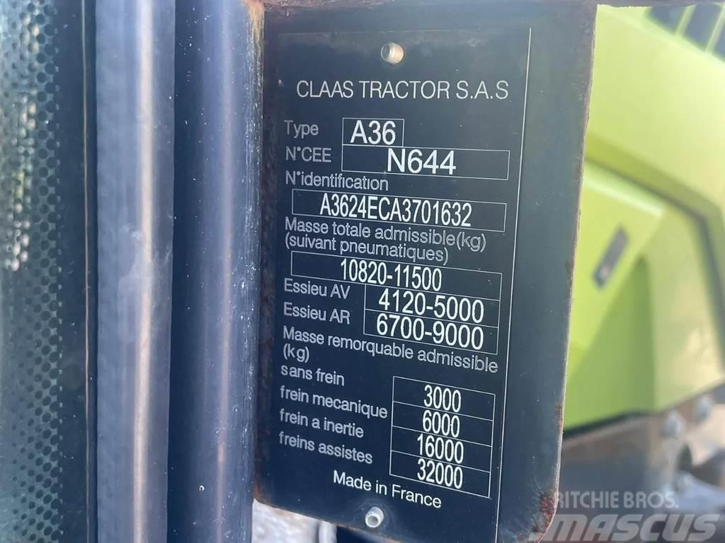 CLAAS ARION 640 | FRONT PTO | FRONT AND REAR LICKAGE | 5 Tractors
