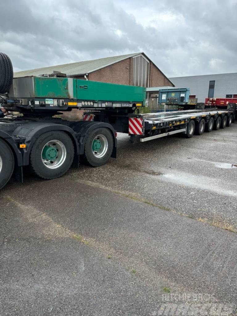 Goldhofer STZ L 6-61/80 AA - 6 AXLE, platfrom up to 26.85m Low loader-semi-trailers