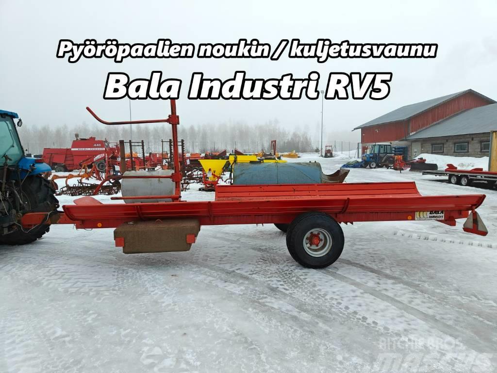 Bala Industri RV5 paalivaunu - VIDEO Bale trailers