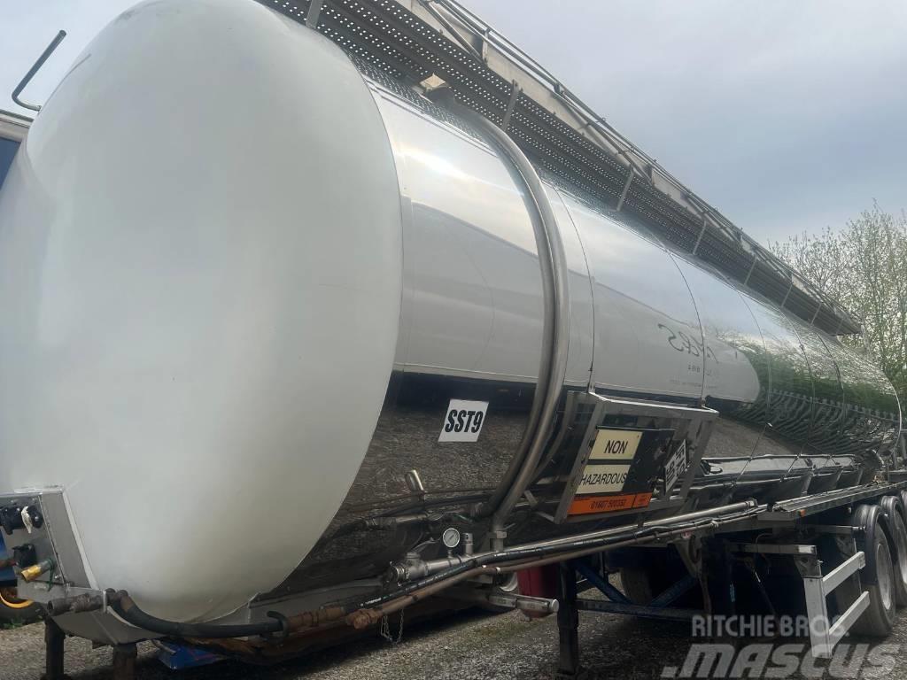 Indox Ros Roca 35,000 Litre GP Tankers Tanker trailers