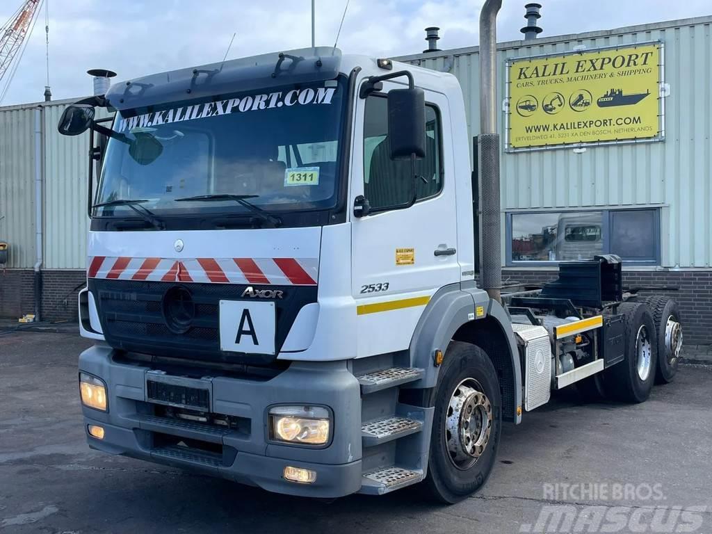 Mercedes-Benz Axor 2533 6x2 EPS 3 Pedals Chassis Cab Good Condit Chassis Cab trucks