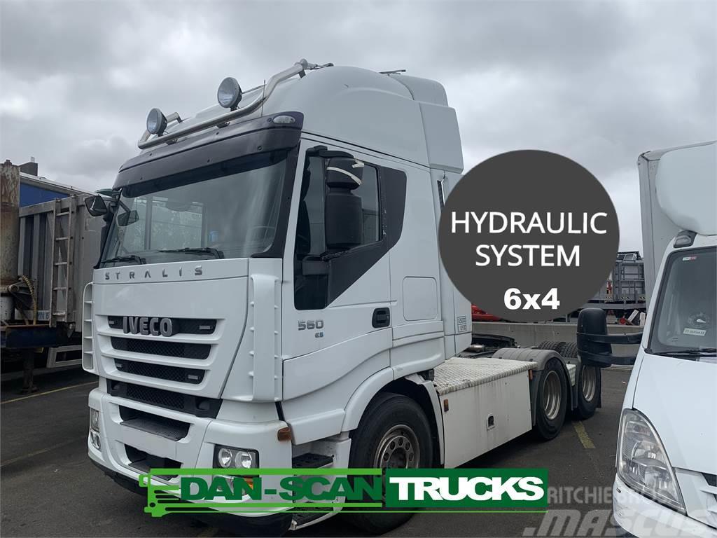 Iveco Stralis 560 6x4 inkl. hydr. Tractor Units