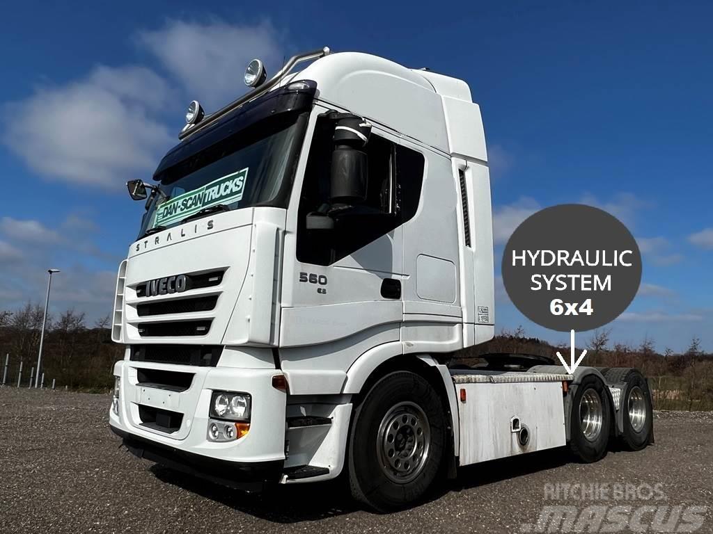 Iveco Stralis 560 6x4 inkl. hydr. Tractor Units