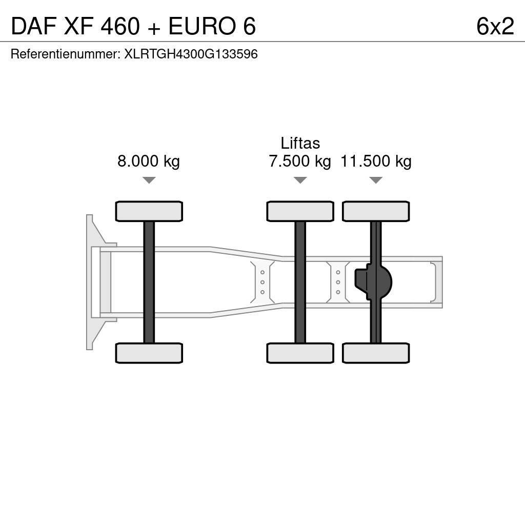 DAF XF 460 + EURO 6 Tractor Units