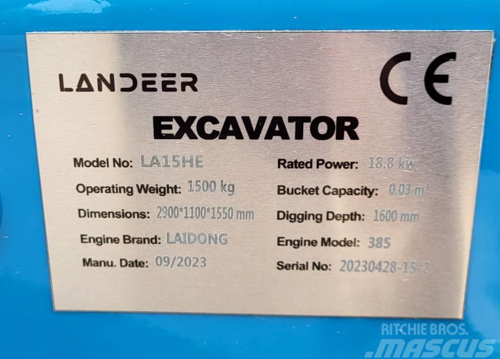  Landeer La15 Mini excavators < 7t (Mini diggers)