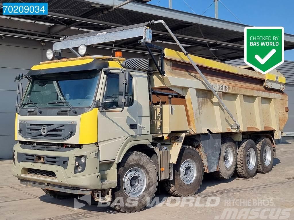 Volvo FMX 460 10X4 34m3 Hydr. Pusher 55T payload VEB+ EE Tipper trucks