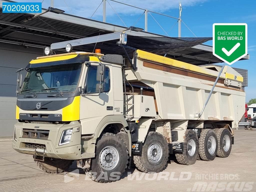 Volvo FMX 460 10X4 33m3 55T payload Hydr. Pusher Euro6 Tipper trucks