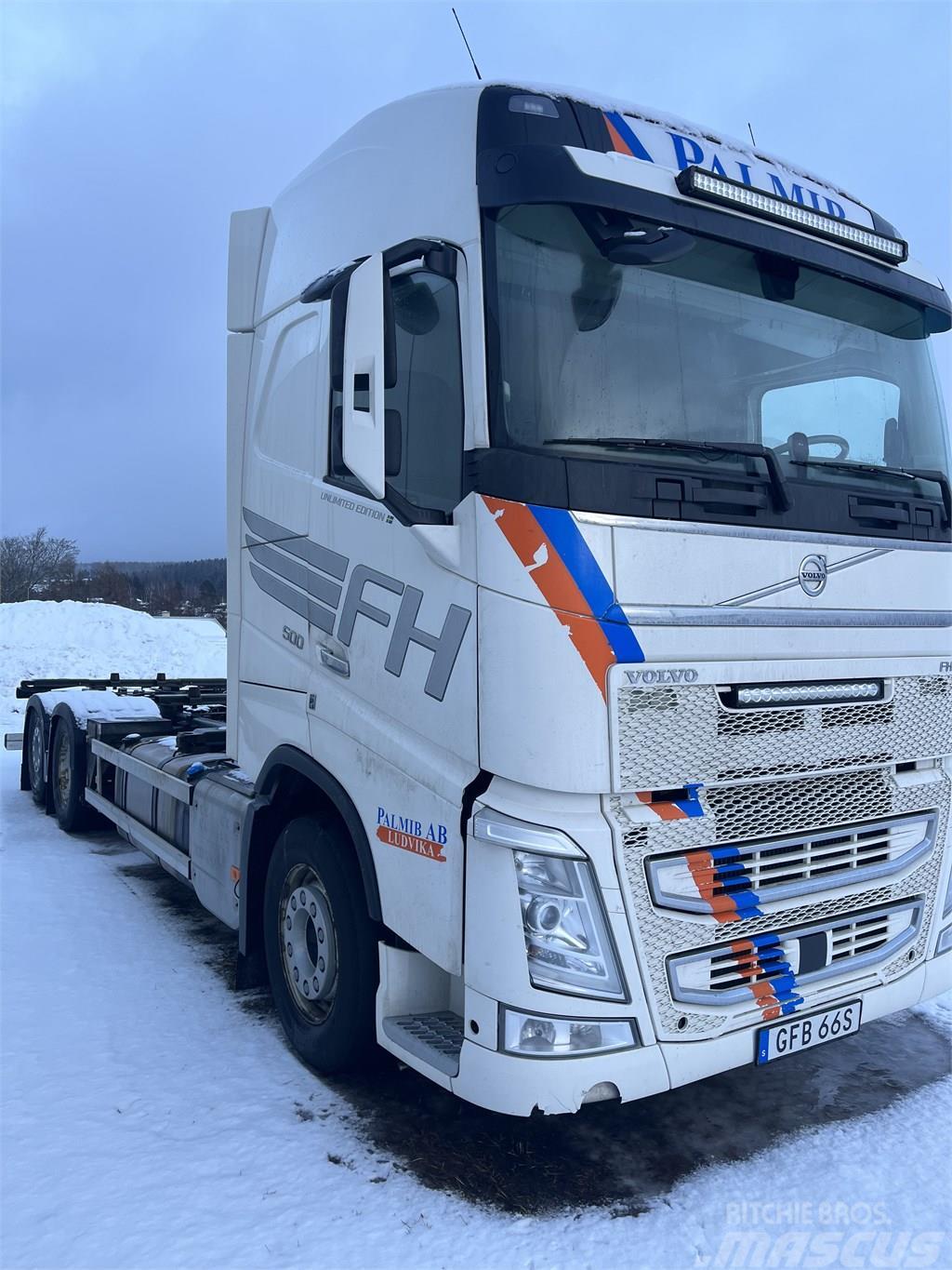 Volvo FH 1 500 Container Frame trucks