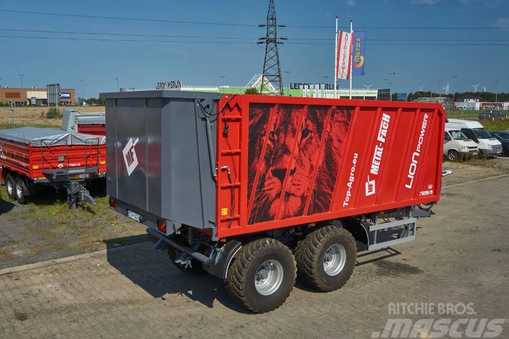 Metal-Fach T935/6 - 32m3 trailer with front sliding wall General purpose trailers