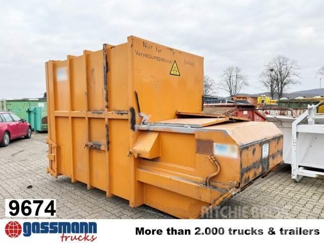  Andere Presscontainer HSC 10 AK, ca. 10m³ Special containers