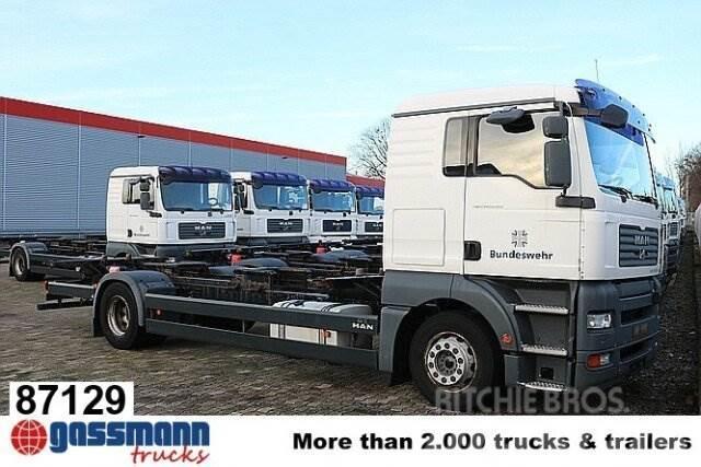 MAN TGA 18.350 LL 4x2, Fahrschulausstattung Container Frame trucks