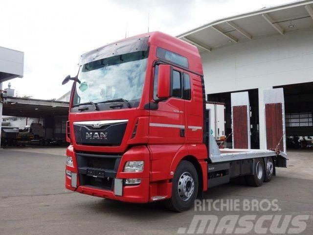 MAN TGX 26.400 6X2-2 LL Baggertransporter Flatbed / Dropside trucks