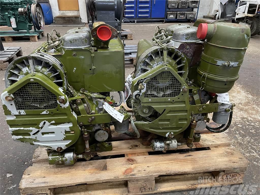 Deutz F2L511 motor, luftkølet, ex. army Engines